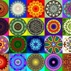 Пазл: Мандалы