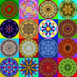 Пазл: Мандалы