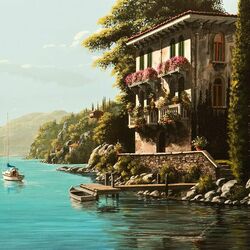 Пазл: Вилла на побережье
