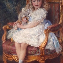 Пазл: Портрет великой княжны Марии Николаевны