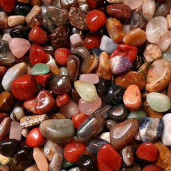 Пазл: Цветные камушки