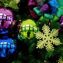 Пазл: Елочные украшения