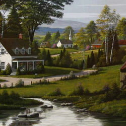 Пазл: У тихой речки