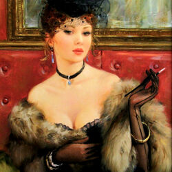 Пазл: В дымке вуали