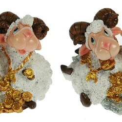 Пазл: Новогодние овечки