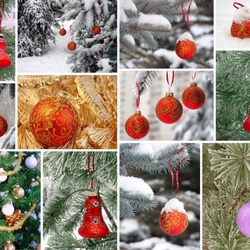 Пазл: Новогодний коллаж