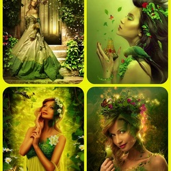 Пазл: Девушка-весна