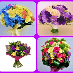 Пазл: Букеты