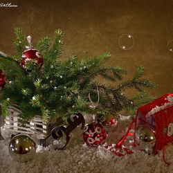 Пазл: Новогодний натюрморт