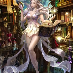 Пазл: Волшебница