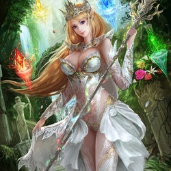 Пазл: Волшебница