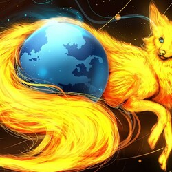 Пазл: В обьятьях лисы