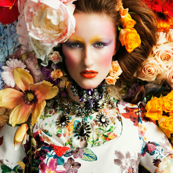 Пазл: Цветы в цветах