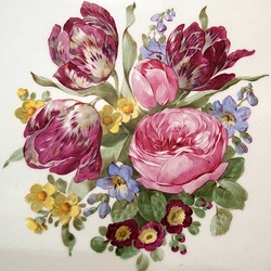 Пазл: Букет весенний