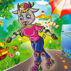 Пазл: Год козы