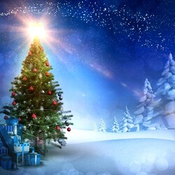Пазл: Новогодняя ночь