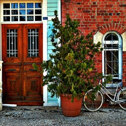 Пазл: У входа