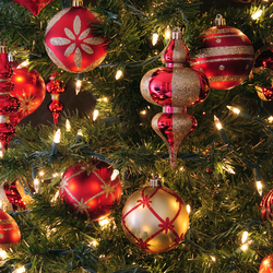 Пазл: Новогодние игрушки