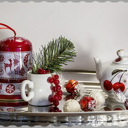 Пазл: Новогодний натюрморт