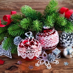 Пазл: Новогодняя композиция