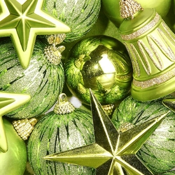 Пазл: Елочные украшения