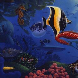 Пазл: Под водой