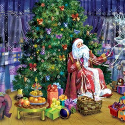 Пазл: Новогодняя ночь