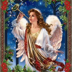 Пазл: Ангел Рождества
