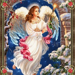 Пазл: Ангел Рождества