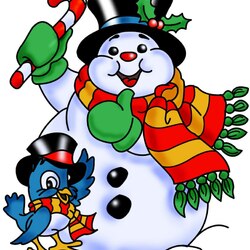 Пазл: Снеговичка