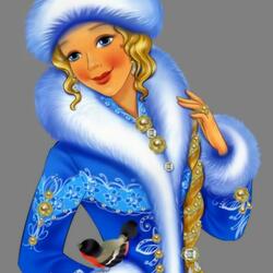 Пазл: Снегурочка