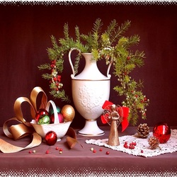 Пазл: Новогодний натюрморт