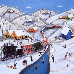 Пазл: Прибытие поезда