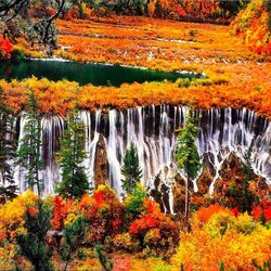 Пазл: Национальный парк Цзючжайгоу