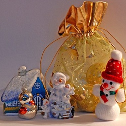 Пазл: Ёлочные игрушки