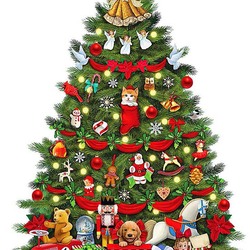 Пазл: Рождественская елка