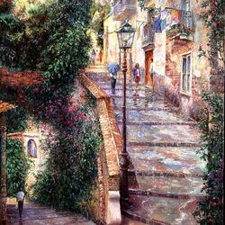 Пазл: Теплый летний дождь