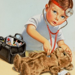 Пазл: Маленький доктор