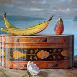 Пазл: Композиция с бананами