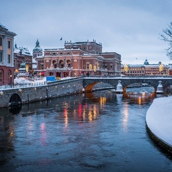 Пазл: Зима в Стокгольме