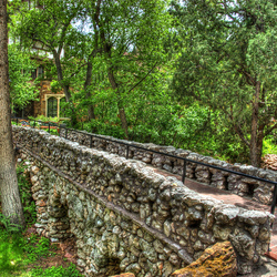 Пазл: Пешеходный мост в Колорадо-Спрингс 