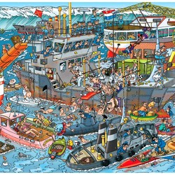 Пазл: Морской порт