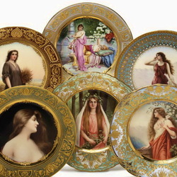 Пазл: Живопись на фарфоре