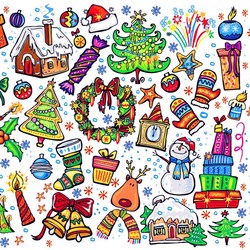 Пазл: Праздничный коллаж