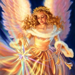 Пазл: Ангел Рождества