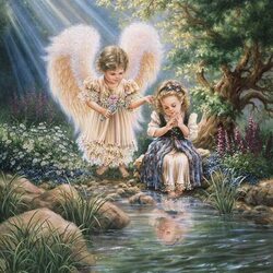 Пазл: Чистые души