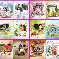 Пазл: Календарь детства