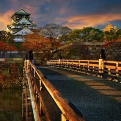 Пазл: Самурайский замок в Осаке