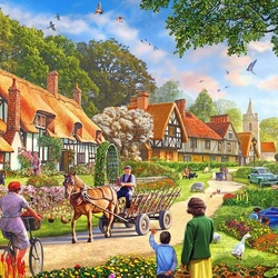 Пазл: Сельская жизнь