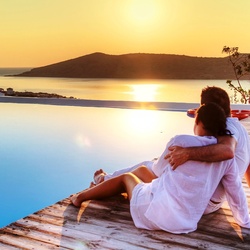 Пазл: Закат для двоих